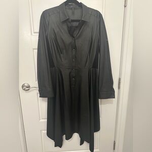 BCBG leather dress